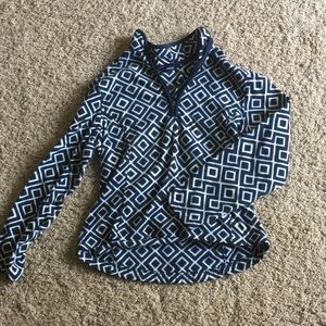 💥2 FOR $20💥 Lands end cute fleece quarter zip!